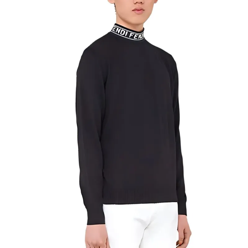 FENDI Sweaters Men Black-3