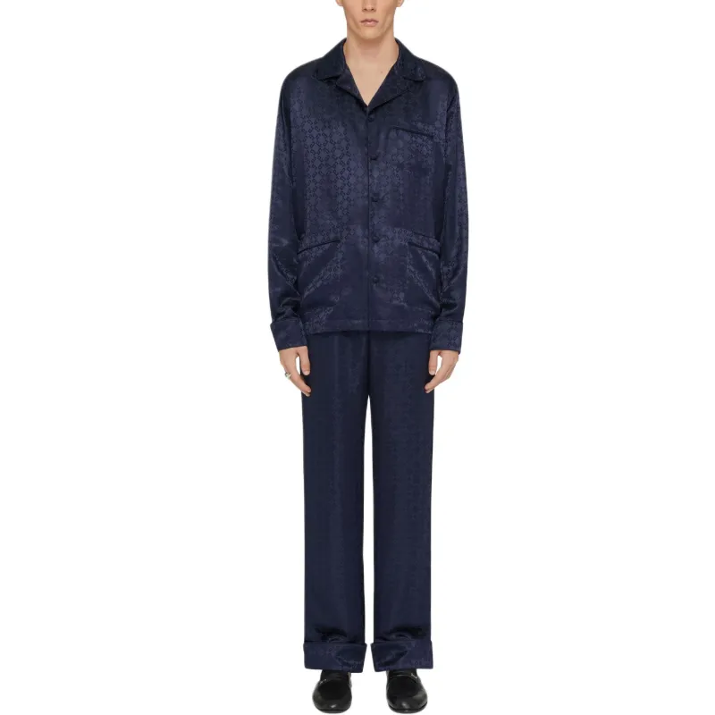 Givenchy Pyjama Shirt 'Dark Blue'-1