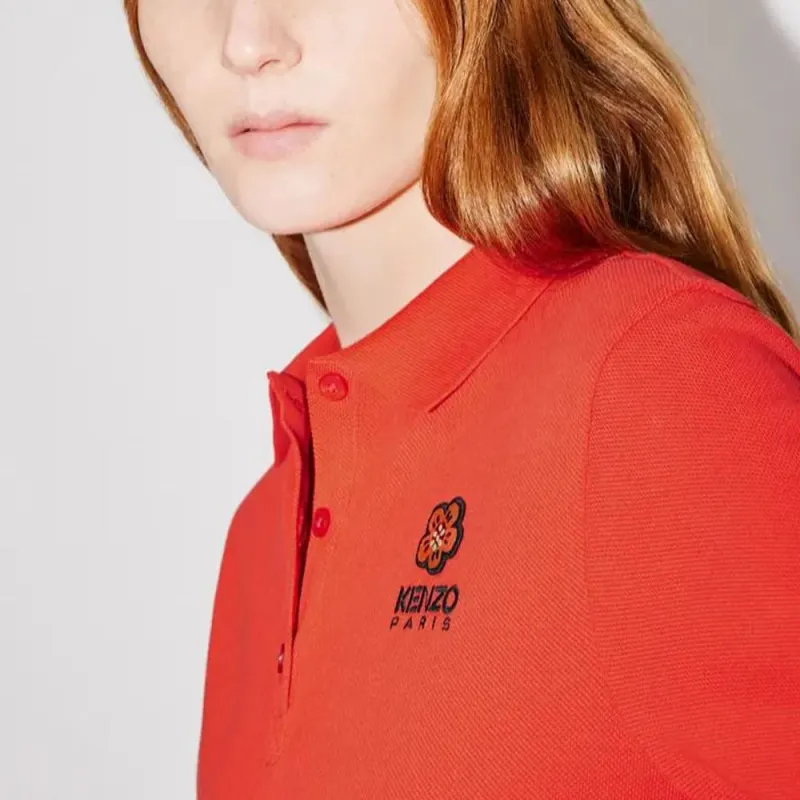 KENZO Polo Shirts Women's Red-1