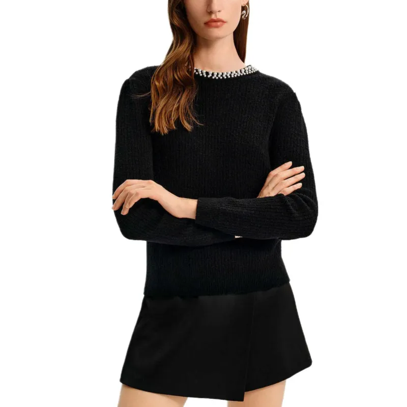 KARL LAGERFELD FW24 Sweater Women's Black-2