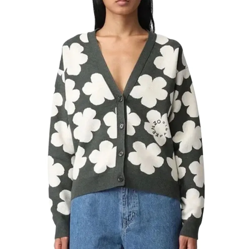 KENZO Knitwear Women's Green-3