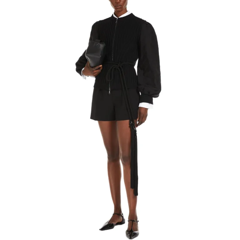 MaxMara Torre Zip Up Cardigan-1