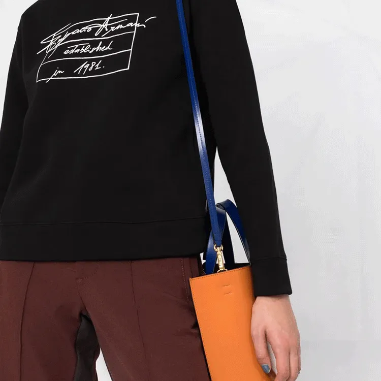 EMPORIO ARMANI FW21 Sweatshirt Women's Black-4