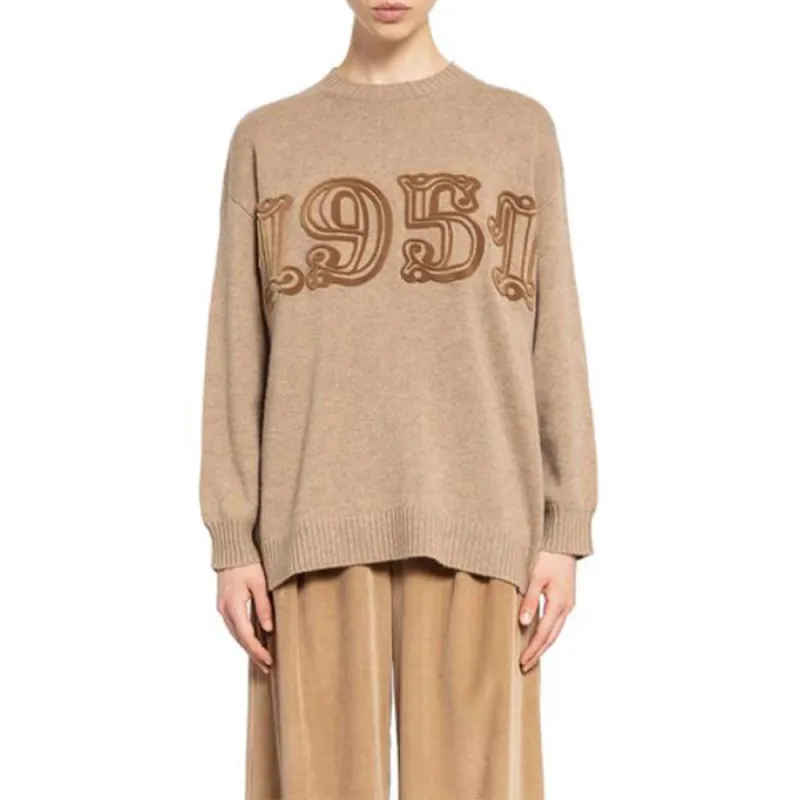 MaxMara Fido Crewneck Straight Hem Jumper-2