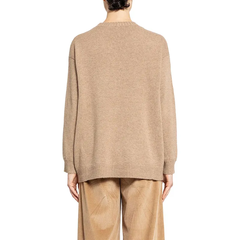 MaxMara Fido Crewneck Straight Hem Jumper-3