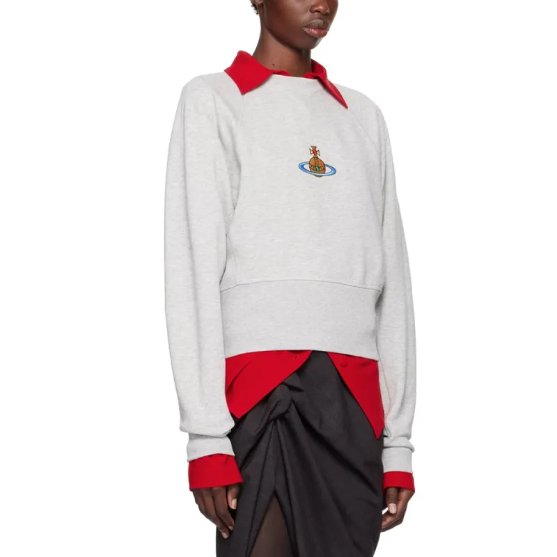Vivienne Westwood Orb Embroidered Crewneck Sweatshirt-4