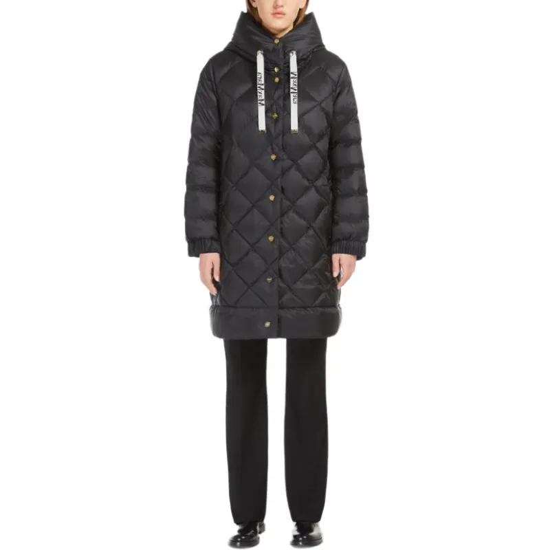 MaxMara Trecap Collection Down Jacket Women's Black-1