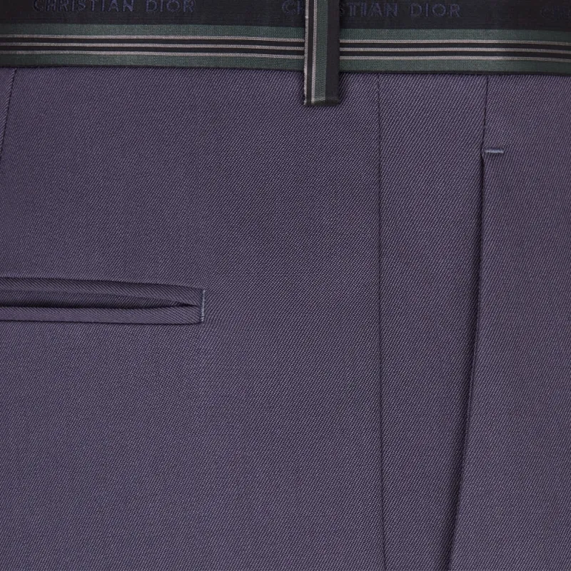 DIOR SS21 Casual Pants Men's Purple-4