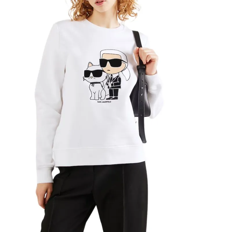 KARL LAGERFELD Sweatshirt Men's White-2
