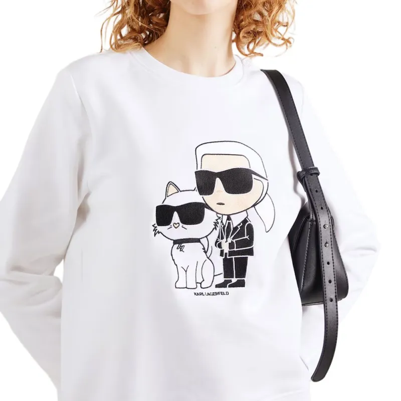 KARL LAGERFELD Sweatshirt Men's White-4