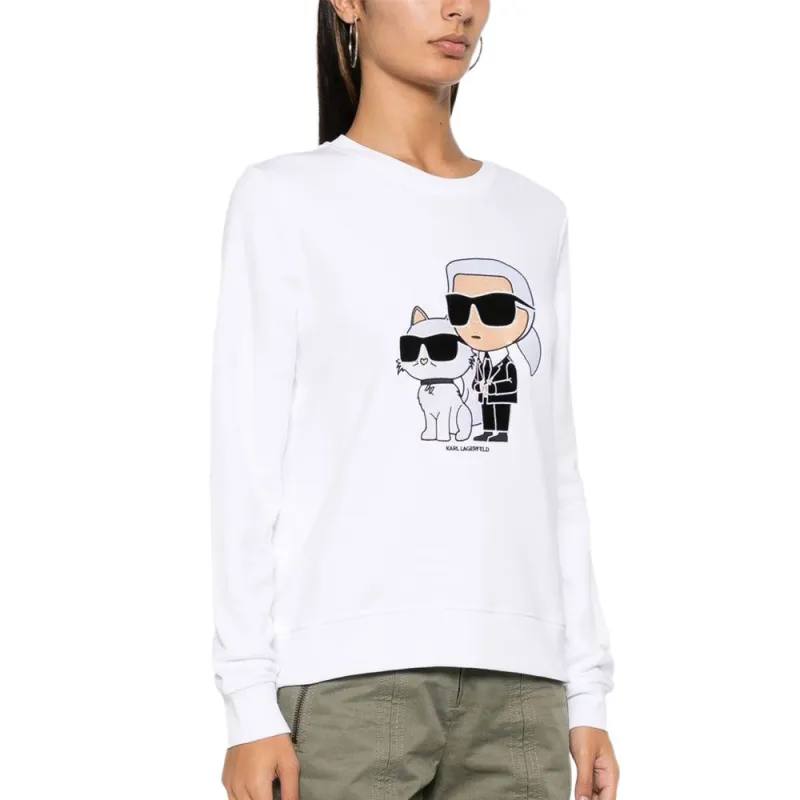 KARL LAGERFELD Sweatshirt Men's White-3