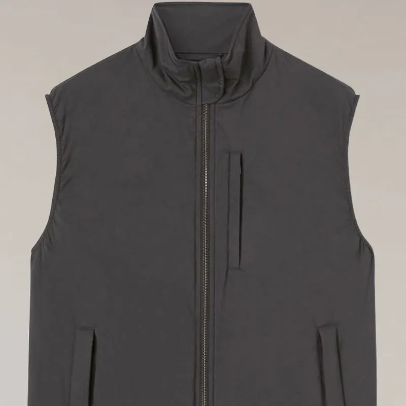 Loro Piana Vests Men Black Agate Color-4