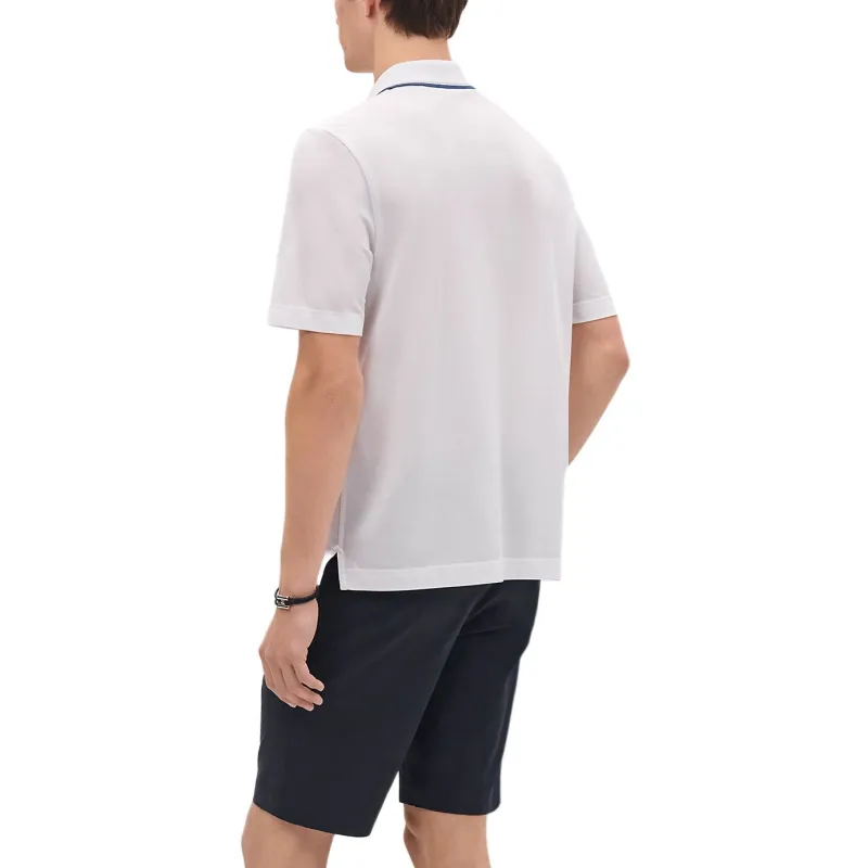 HERMES SS25 Polo Shirt Men's White-1