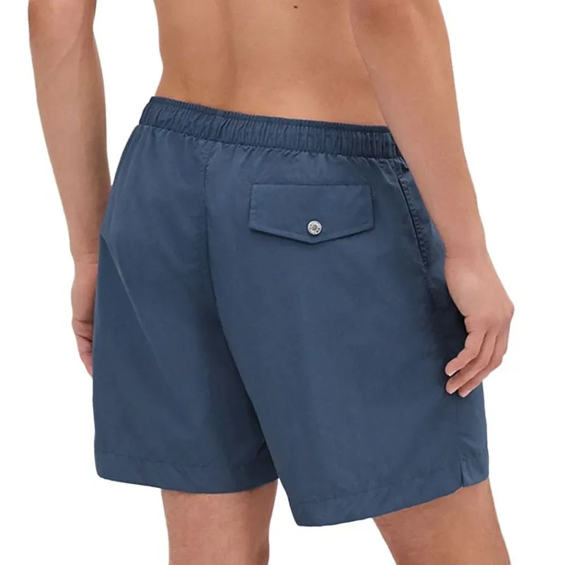 HERMES SS25 Swimming Shorts Men's Blue-2