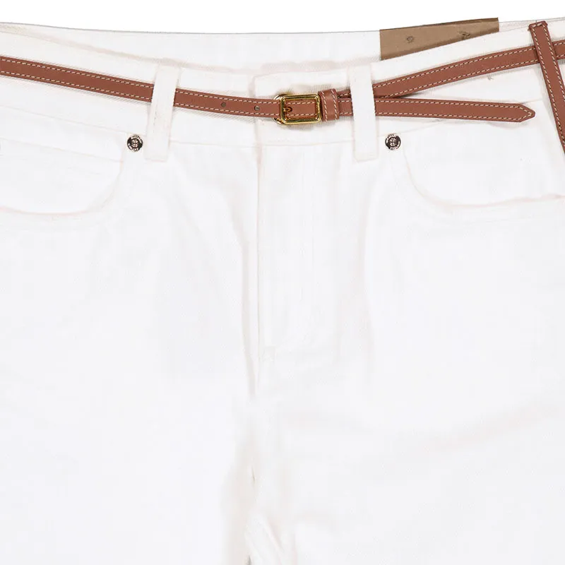 Burberry Jeans Women's White-4