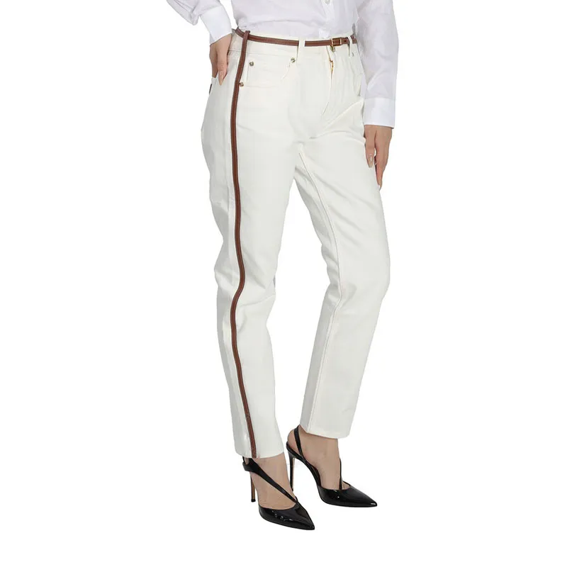 Burberry Jeans Women's White-2