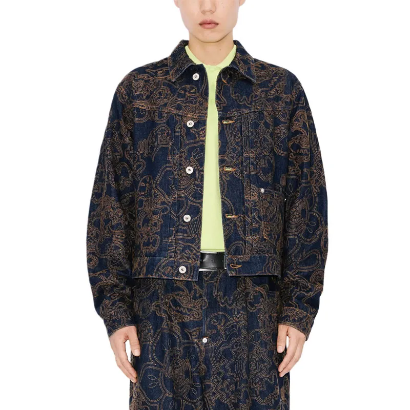 KENZO By Verdy Embroidered Trucker Jacket-3