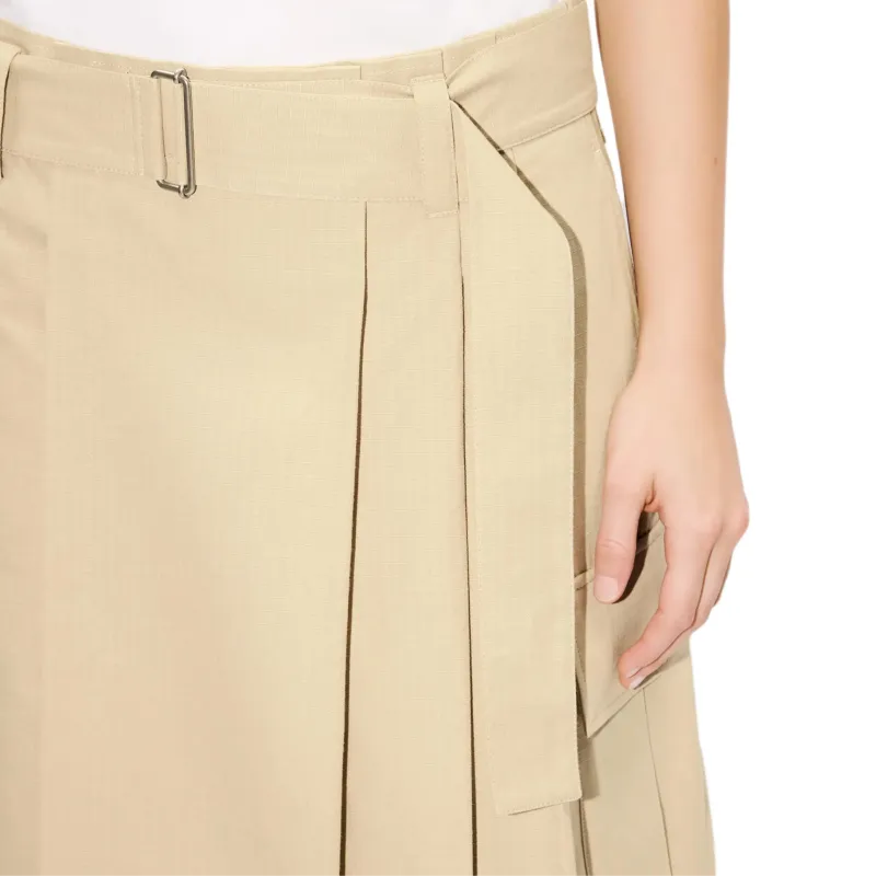 KENZO Cargo Long Ripstop Skirt-5