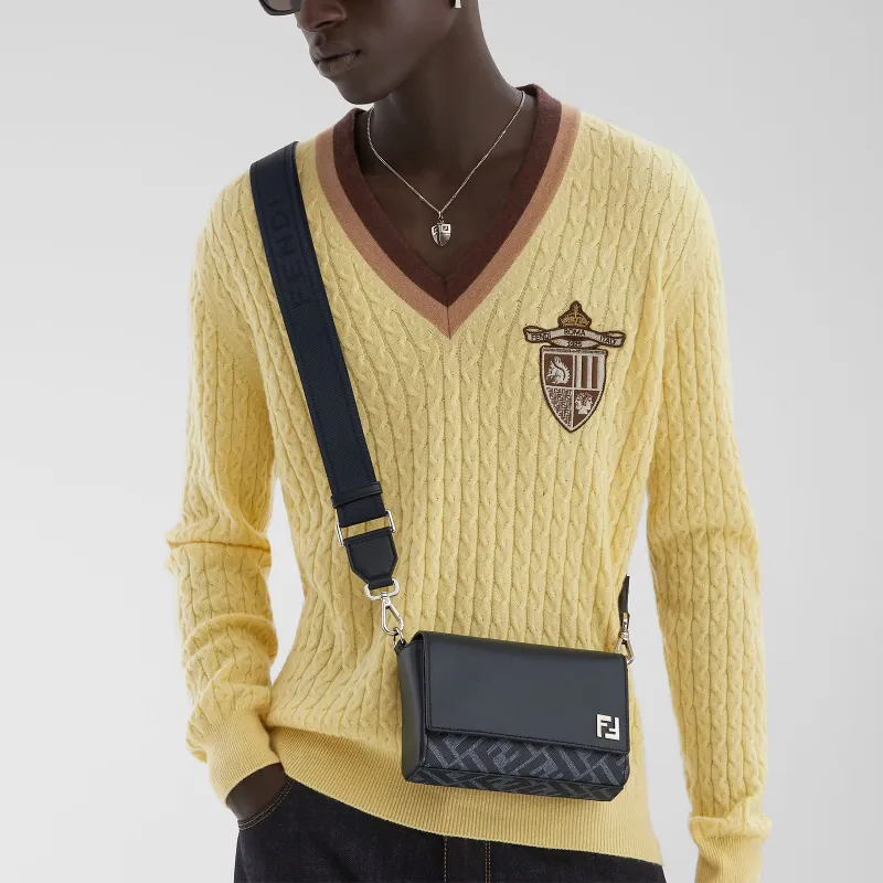 FENDI Sweaters Men Yellow-2
