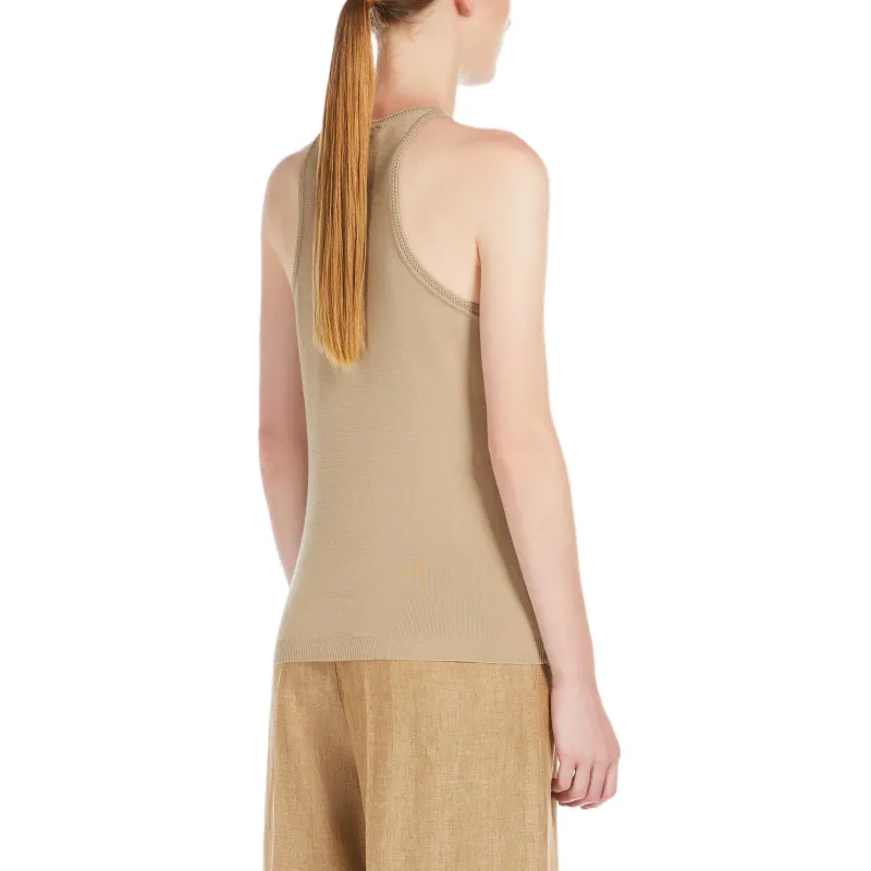 MaxMara Tank Tops Women's Sand-2