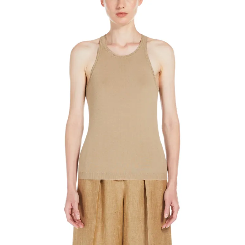MaxMara Tank Tops Women's Sand-1