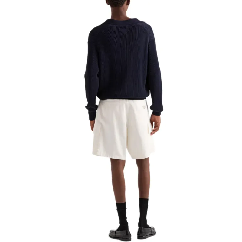 PRADA Denim Bermuda Shorts-2