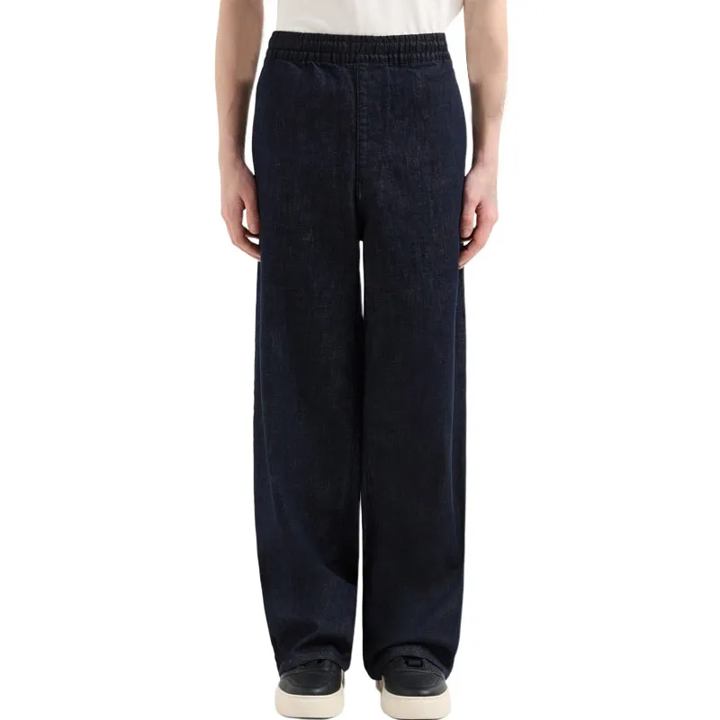 ARMANI EXCHANGEAE Casual Pants Men's Blue-1