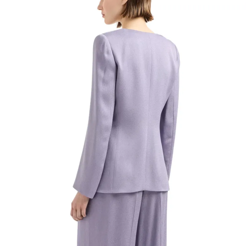 EMPORIO ARMANI Crepe Blazer-3