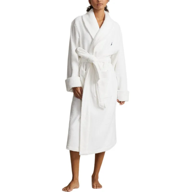 Polo Ralph Lauren Bathrobes Women's Cloud White-1