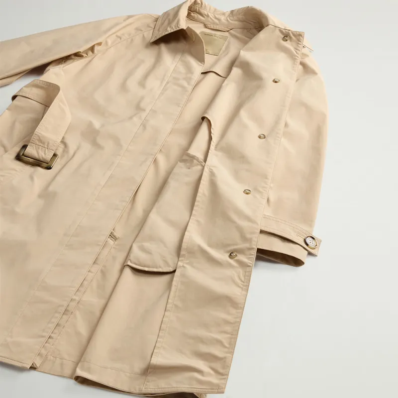 WOOLRICH Summer Trench Coat-5