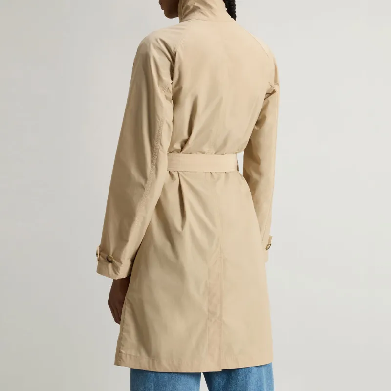 WOOLRICH Summer Trench Coat-3