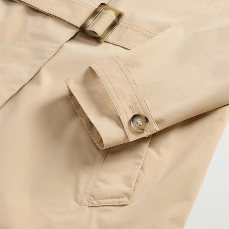 WOOLRICH Summer Trench Coat-7