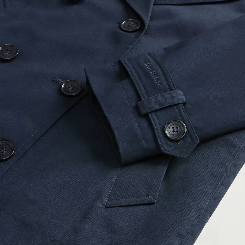 WOOLRICH Cotton Peacoat-6