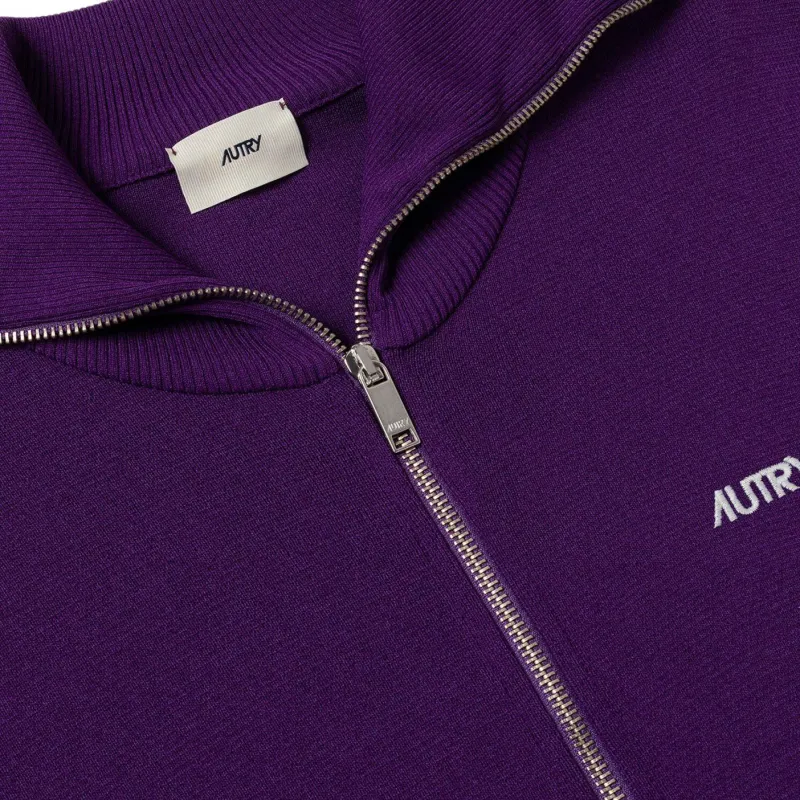 AUTRY Knitted Track Jacket-3