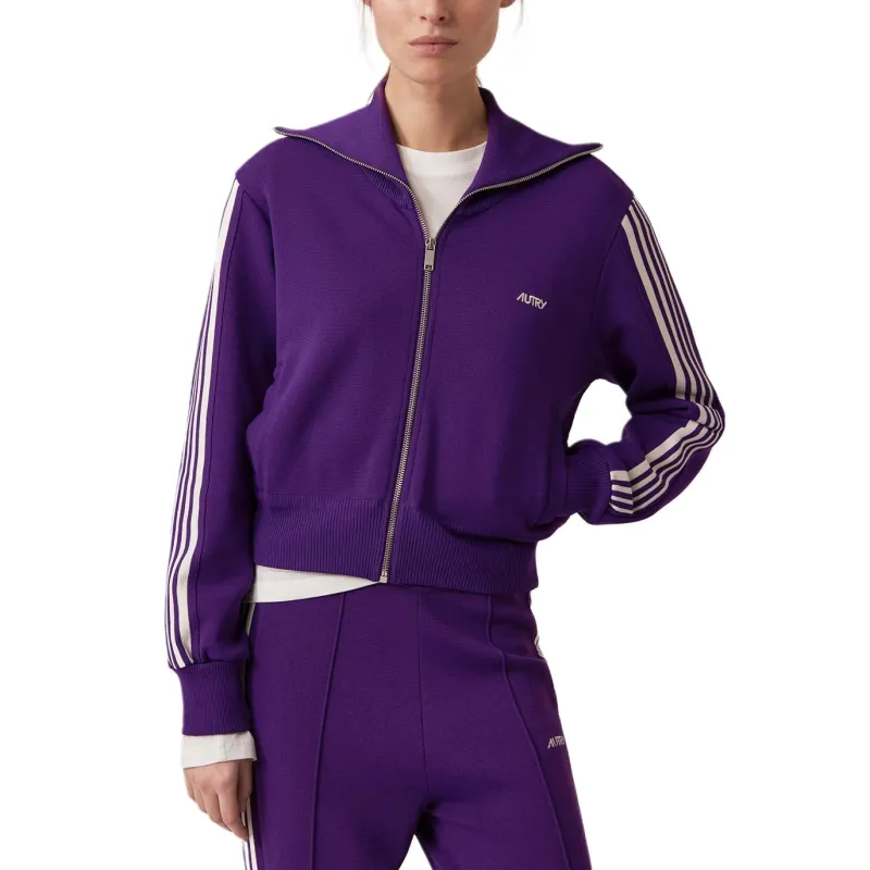 AUTRY Knitted Track Jacket-2
