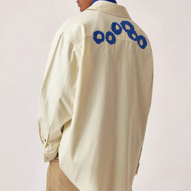 AUTRY Herringbone Overshirt-4