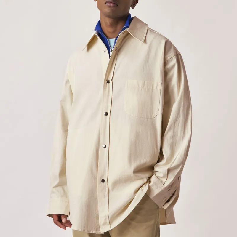 AUTRY Herringbone Overshirt-2