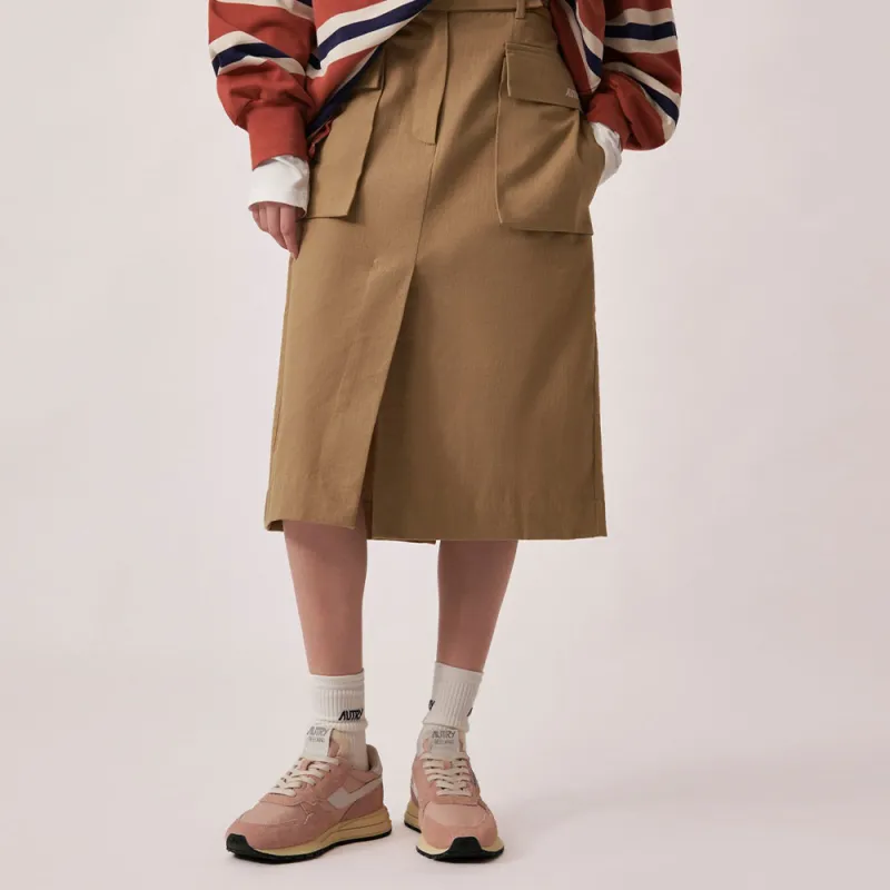 AUTRY Casual Long Skirts Women's Tan-3
