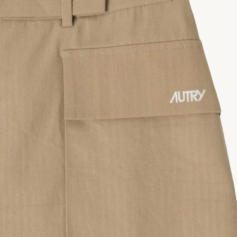 AUTRY Casual Long Skirts Women's Tan-4