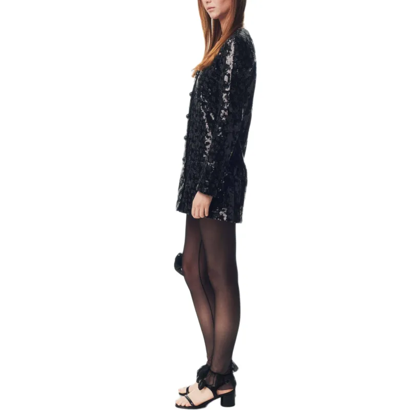 CHANEL Leggings Women's Black-1