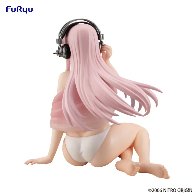 FURYU Super Sonico Instant Noodles Summer Memory Ver. Bonus Gifts 11cm-1
