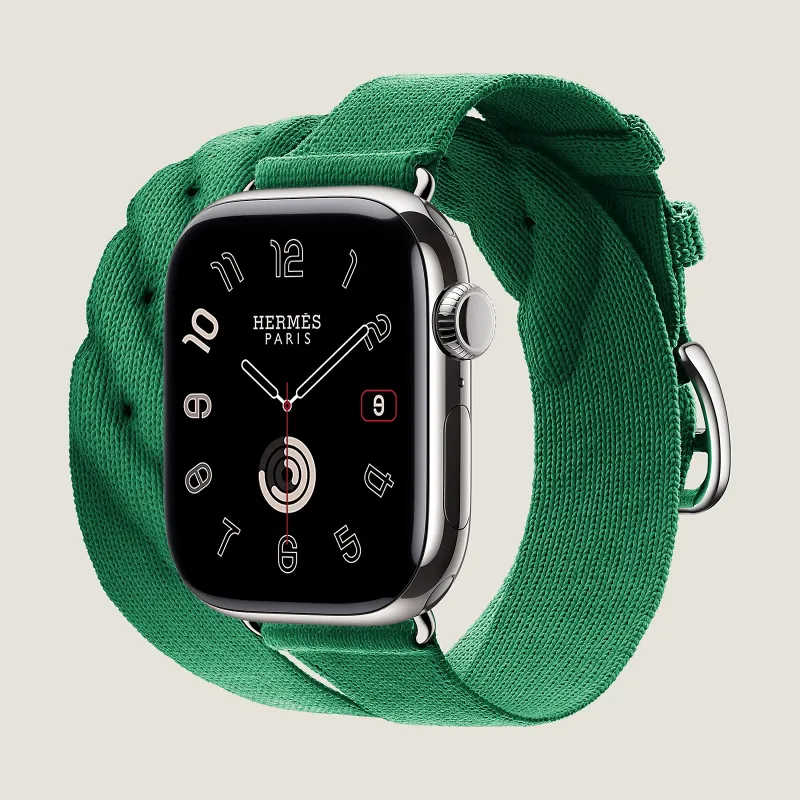 HERMES Watch Band Apple Compatibility Nylon Material-5