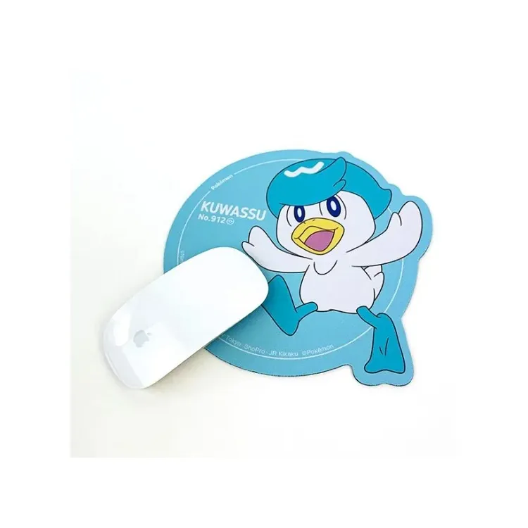 POKEMON Natural Rubber, Polyester Material Pokémon Quassu Pokemon Mouse Pads-3