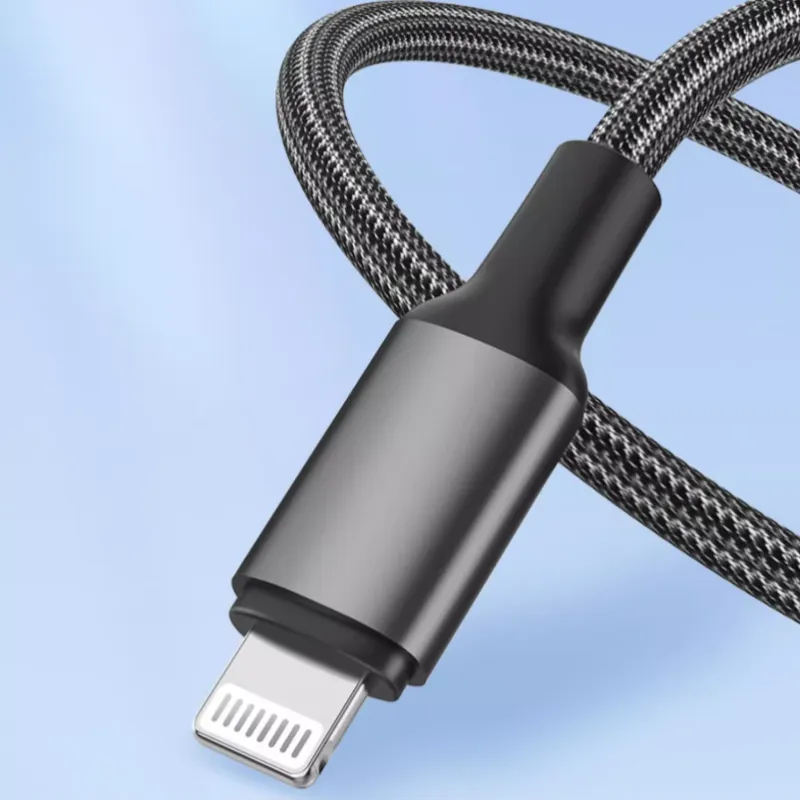 Nubia Type C To Lightning 20W Fast Charging, Sports Car Style Fully Enclosed C94 Rhodium Iridium Tip, Pop Up Cables-2