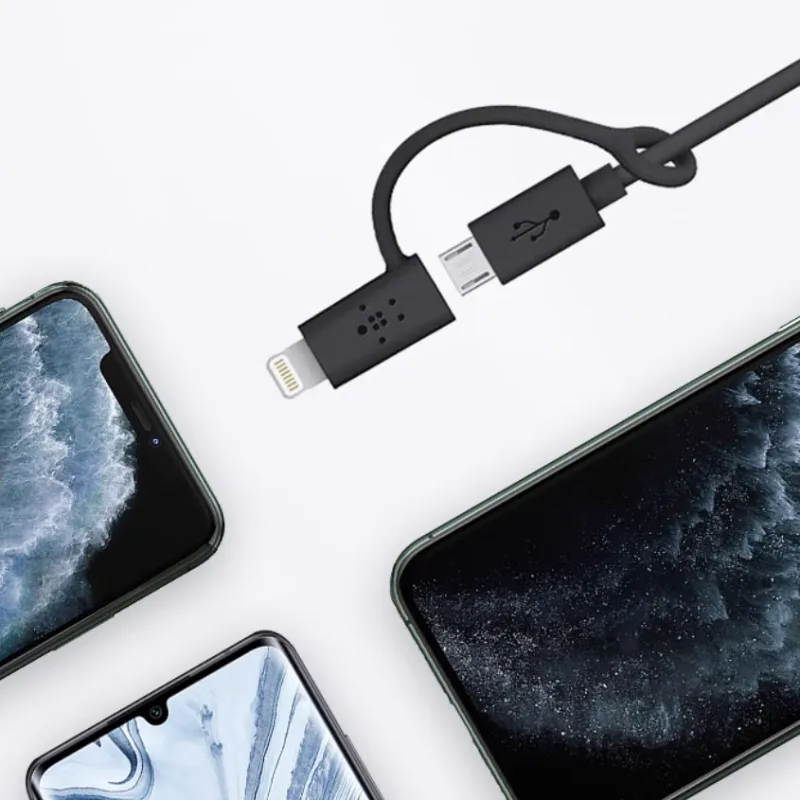 BELKIN USB To Micro-USB Quick Seam Multi-Scenario Compatibility Cables-1