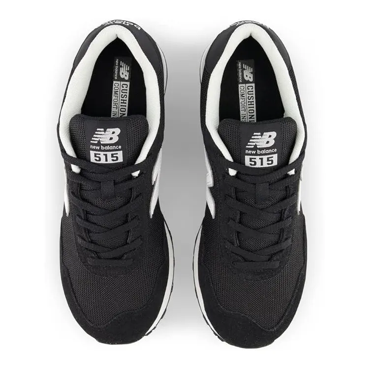New Balance NB 515 Shock Absorbers With Slip Resistant Features Low Top Running Shoes Men's Black-4