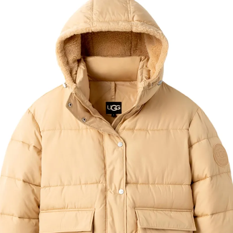UGG Puffer Jacket Women's Dark Green-3
