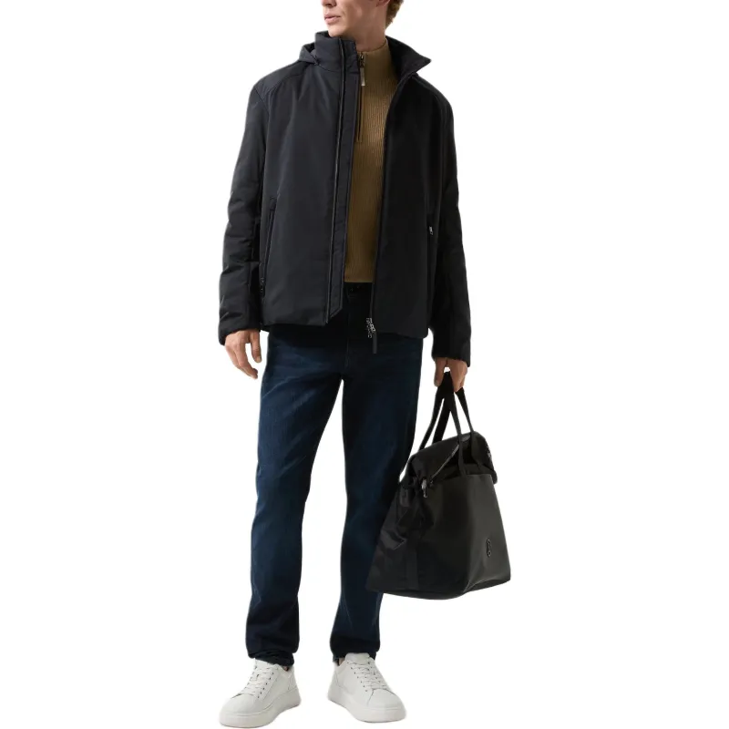 BOGNER FW24 Puffer Jacket Men's Marine Blue-3