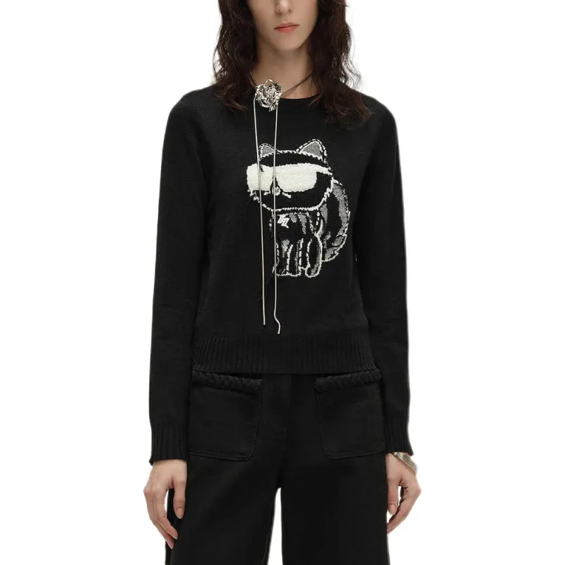 KARL LAGERFELD SS24 Knitwear Women's Black-3