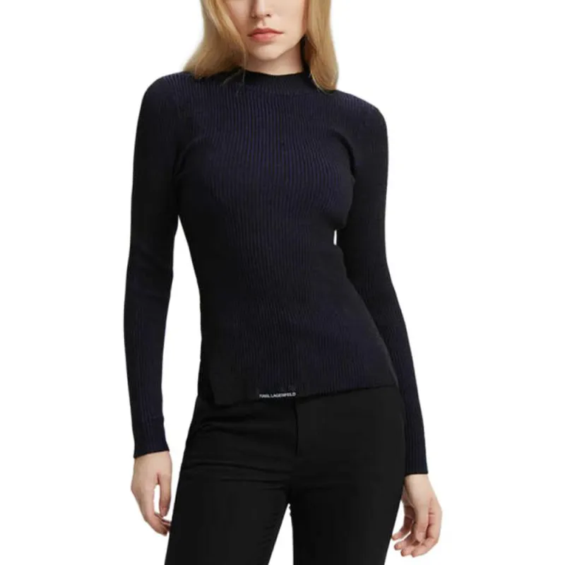 KARL LAGERFELD Knitwear Women's Navy Blue-2